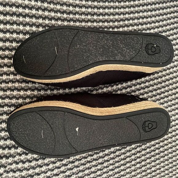 BOBS by Skechers black wedge espadrille women’s shoe size 9 - Picture 10 of 16